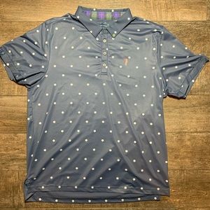 William Murray golf ball polo.  Blue. XL